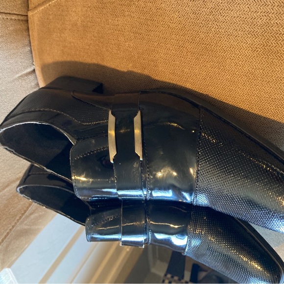 Croco Toscano Men's Black Formal Shoes 26.5 - Picture 4 of 9